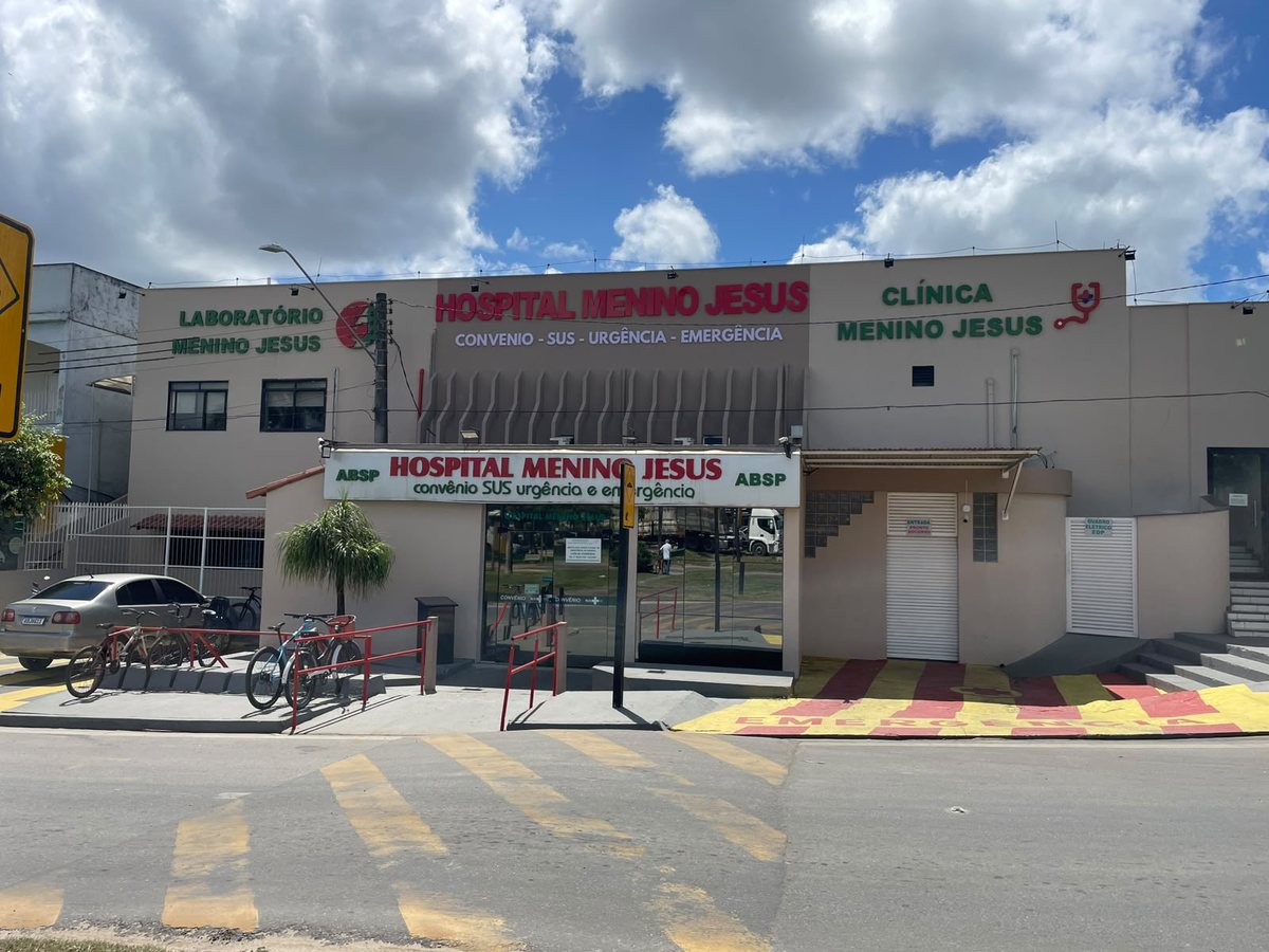 Fachada do Hospital Menino Jesus
